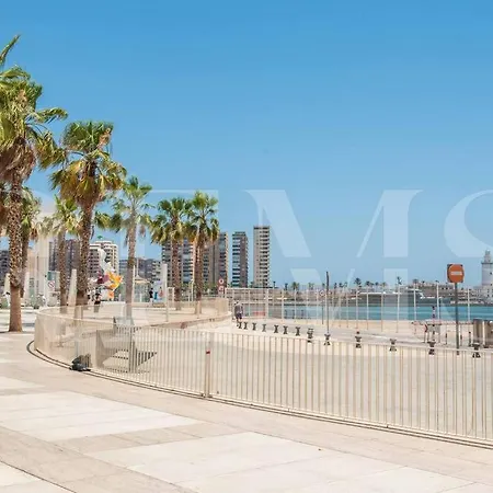 Private Terrace, Barbecue & Cathedral View By Rems * Malaga